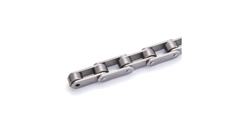 Double-pitch conveyor chain