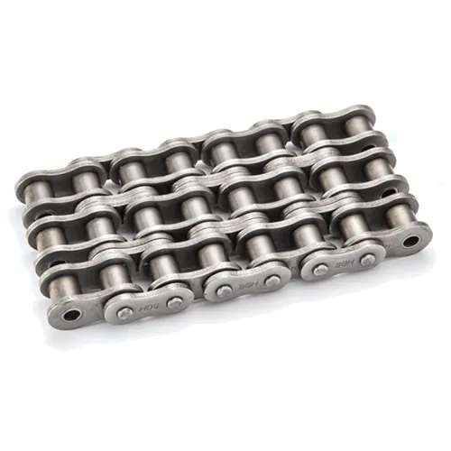 Heavy-series roller chain with thickened side plates