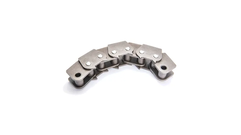 MAXTOP sharp top chain with tooth-profiled plates